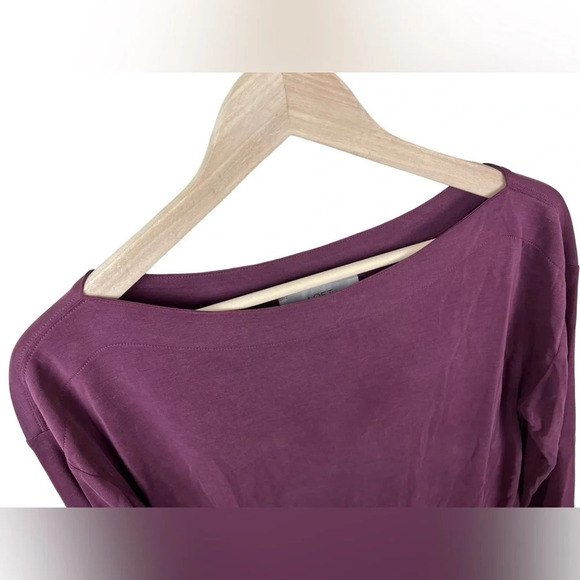 Loft • Purple Modal Blend Long Sleeve - Picture 5 of 6